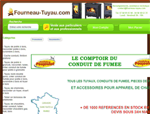Tablet Screenshot of fourneau-tuyau.com
